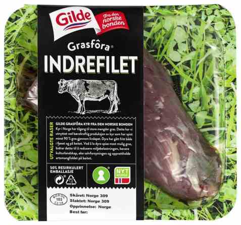 Bilde av Gilde grasfora storfe indrefilet. Bilde av Gilde grasfora storfe indrefilet.