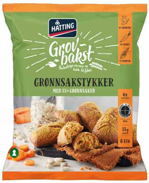 Bilde av Hatting grønnsakstykker 402gr. Bilde av Hatting grønnsakstykker 402gr.
