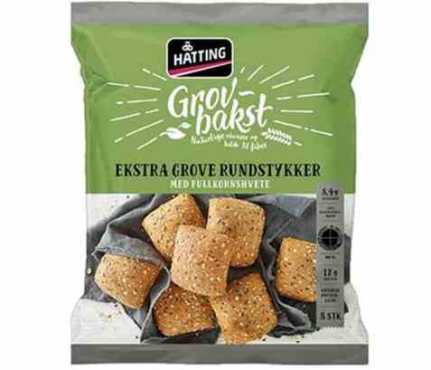 Bilde av Hatting ekstra grove fullkornsstykker.