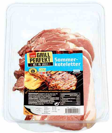 Bilde av Coop grill perfekt Sommerkoteletter 800gr. Bilde av Coop grill perfekt Sommerkoteletter 800gr.