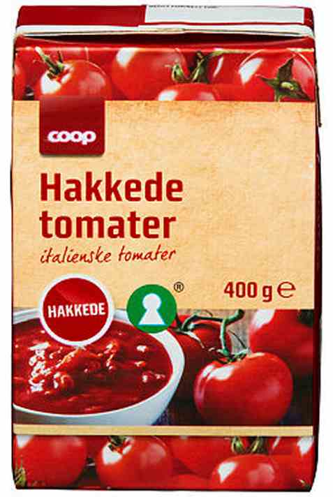 Bilde av Coop Hakkede tomater 400gr. Bilde av Coop Hakkede tomater 400gr.