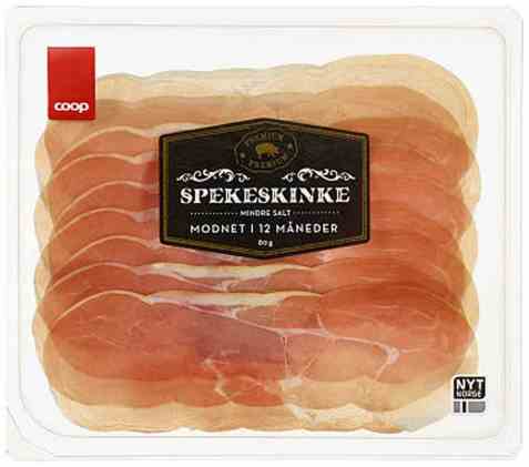 Bilde av Coop spekeskinke 80gr. Bilde av Coop spekeskinke 80gr.
