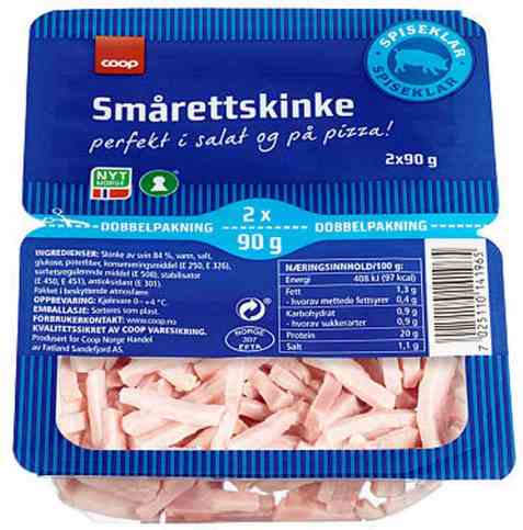 Bilde av Coop smårettskinke 180gr.