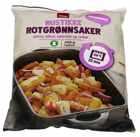 Bilde av Coop Rustikke Rotgrønnsaker 500g. Bilde av Coop Rustikke Rotgrønnsaker 500g.