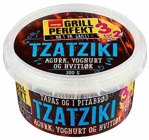 Bilde av Coop grill perfekt tzatziki 200g.
