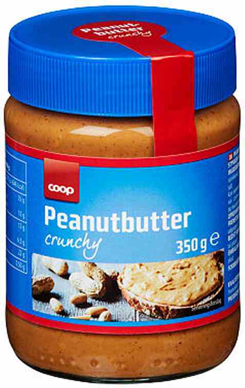 Bilde av Coop Peanutbutter crunchy 350g.