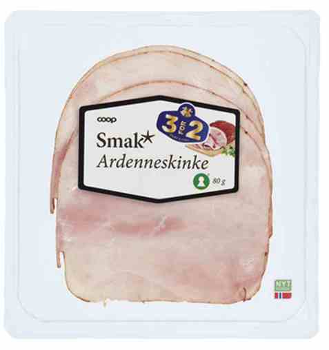 Bilde av Coop smak Ardenneskinke 80g.