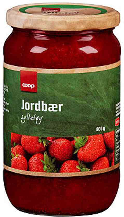 Bilde av Coop jordbærsyltetøy 800gr.