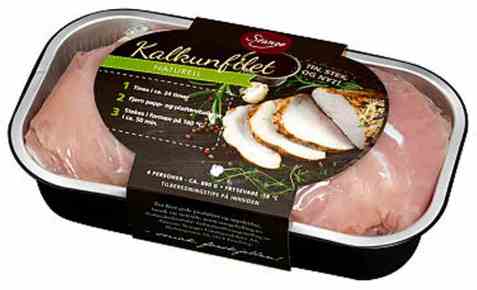 Bilde av Stange kalkunfilet naturell fryst 700g.