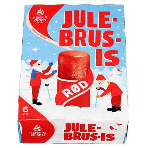 Bilde av Hennig Olsen julebrus is rød multipack. Bilde av Hennig Olsen julebrus is rød multipack.