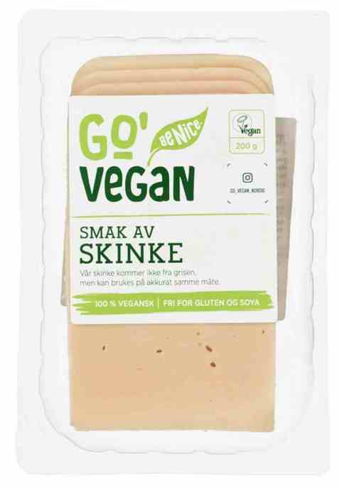 Bilde av Go vegan skinke vegan 200gr. Bilde av Go vegan skinke vegan 200gr.