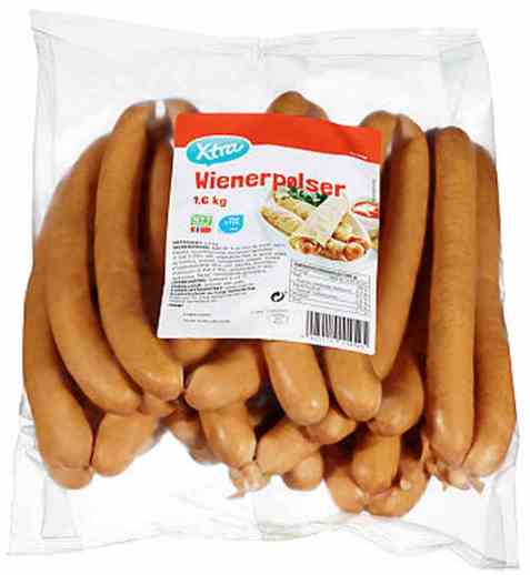 Bilde av Coop xtra Wienerpølse. Bilde av Coop xtra Wienerpølse.