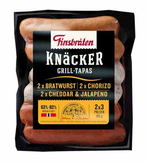 Bilde av Finsbråten knacker tapas. Bilde av Finsbråten knacker tapas.