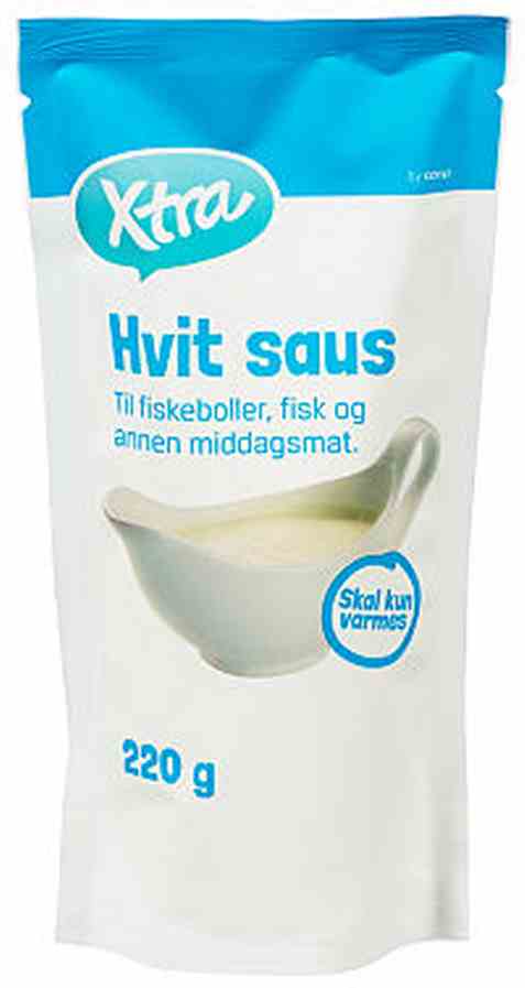 Bilde av Coop Xtra hvit saus. Bilde av Coop Xtra hvit saus.