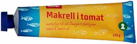 Bilde av Coop makrell i tomat 100gr. Bilde av Coop makrell i tomat 100gr.