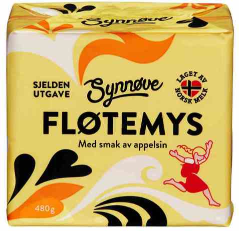 Bilde av Synnøve Fløtemys appelsin 480gr. Bilde av Synnøve Fløtemys appelsin 480gr.