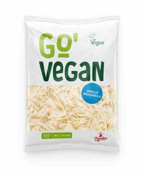 Bilde av Go vegan revet Mozzarella. Bilde av Go vegan revet Mozzarella.