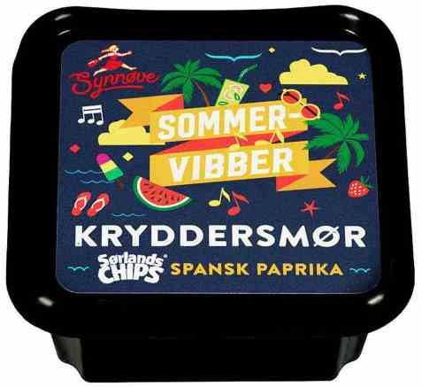 Bilde av Synnøve Kryddersmør spansk paprika. Bilde av Synnøve Kryddersmør spansk paprika.