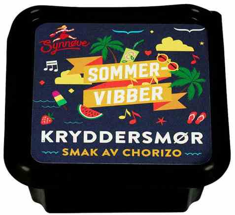 Bilde av Synnøve Kryddersmør chorizo. Bilde av Synnøve Kryddersmør chorizo.