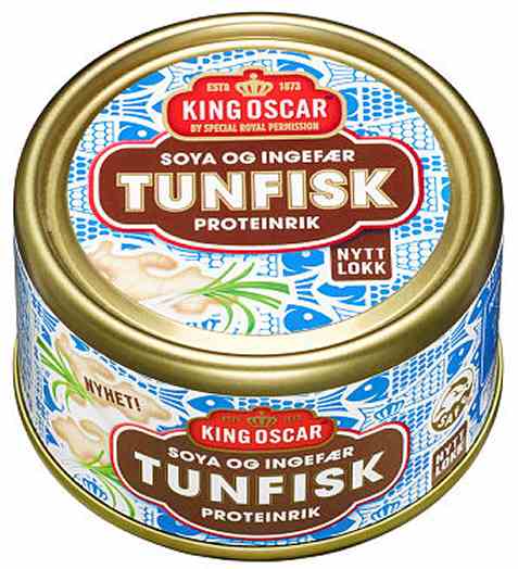 Bilde av King Oscar tunfisk med soya og ingefær.
