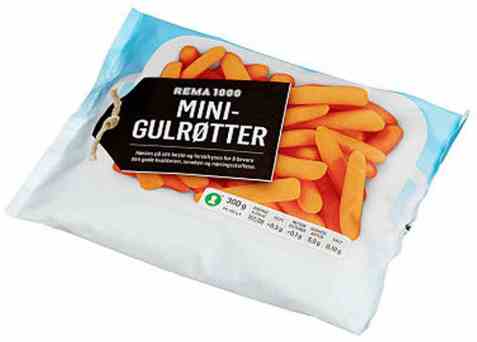 Bilde av Rema 1000 minigulrøtter 300gr.