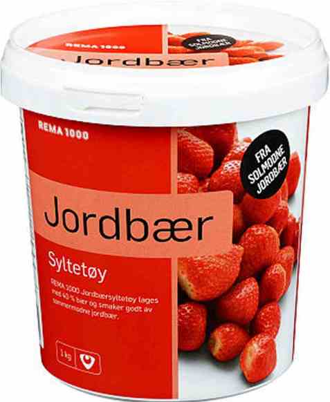Bilde av Rema 1000 jordbærsyltetøy 1kg. Bilde av Rema 1000 jordbærsyltetøy 1kg.