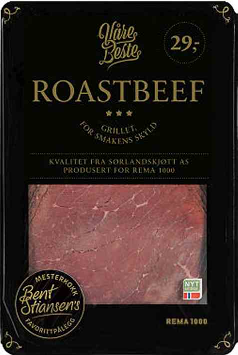Bilde av Rema 1000 roastbeef 100gr. Bilde av Rema 1000 roastbeef 100gr.