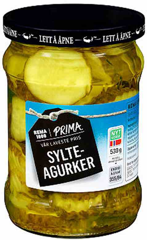Bilde av Rema 1000 agurker 530gr. Bilde av Rema 1000 agurker 530gr.