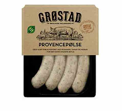 Bilde av Grøstadgris Provencepølse 250gr. Bilde av Grøstadgris Provencepølse 250gr.