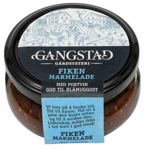 Bilde av Gangstad fikenmarmelade. Bilde av Gangstad fikenmarmelade.