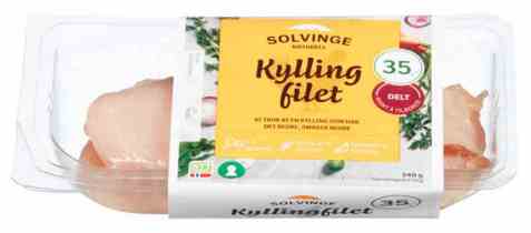 Bilde av Solvinge kyllingfilet delt 240gr. Bilde av Solvinge kyllingfilet delt 240gr.
