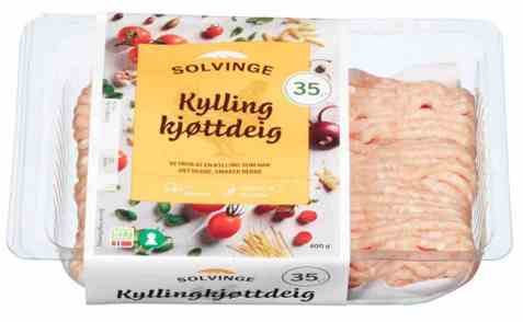 Bilde av Solvinge Kyllingkjøttdeig 400gr. Bilde av Solvinge Kyllingkjøttdeig 400gr.