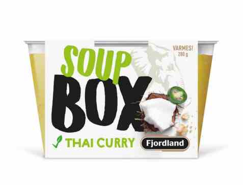 Bilde av Fjordland box thai curry soup. Bilde av Fjordland box thai curry soup.