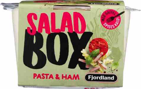 Bilde av Fjordland box pasta and ham salad.