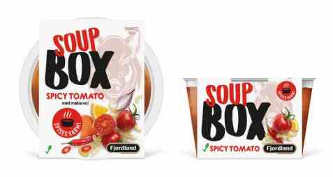 Bilde av Fjordland box spicy tomato soup.