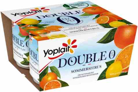 Bilde av Fjordland Yoplait Dobbel 0 prosent Sommersitrus.
