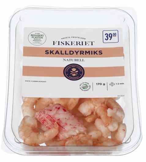 Bilde av Fiskeriet skalldyrmiks 170g. Bilde av Fiskeriet skalldyrmiks 170g.