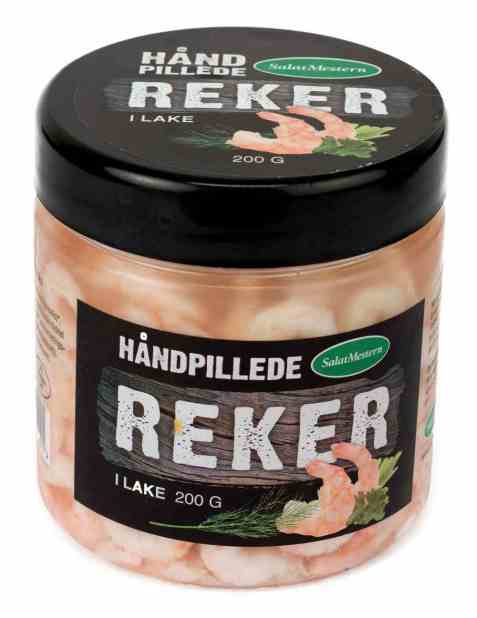 Bilde av Salatmesteren HÃ¥ndpillede reker i lake 200g. Bilde av Salatmesteren HÃ¥ndpillede reker i lake 200g.