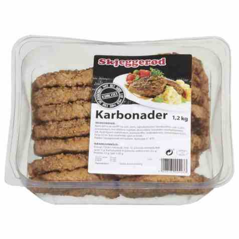 Bilde av Skjeggerød Karbonader 1,2kg. Bilde av Skjeggerød Karbonader 1,2kg.