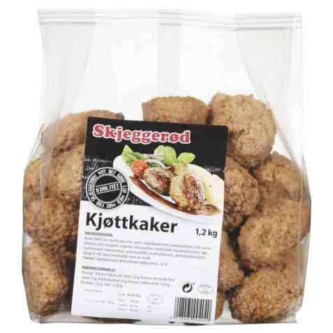 Bilde av Skjeggerød kjøttkaker 1,2kg. Bilde av Skjeggerød kjøttkaker 1,2kg.
