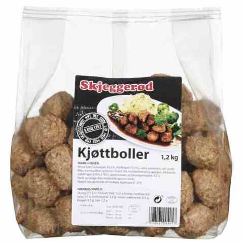 Bilde av Skjeggerød Kjøttboller 1,2kg. Bilde av Skjeggerød Kjøttboller 1,2kg.