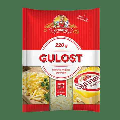 Bilde av Synnøve Grovrevet Gulost. Bilde av Synnøve Grovrevet Gulost.