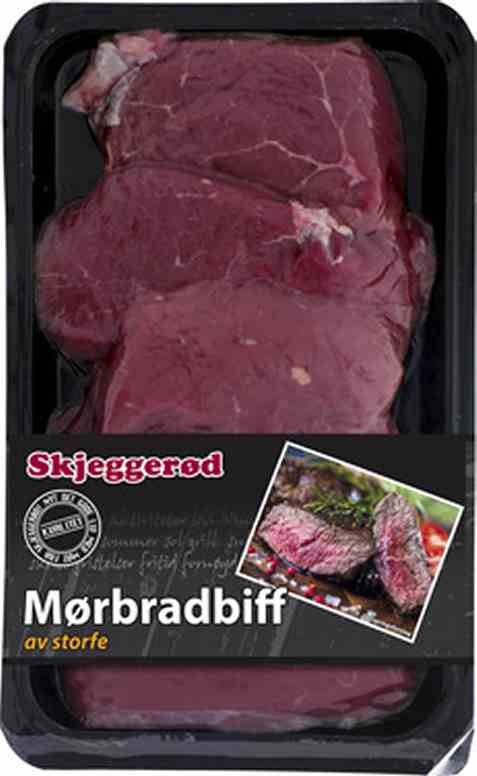 Bilde av Skjeggerød storfe mørbrad i skiver 800g.