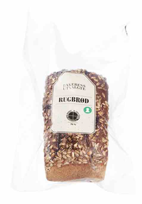 Bilde av Bakehuset bakerns utvalgte rugbrød.