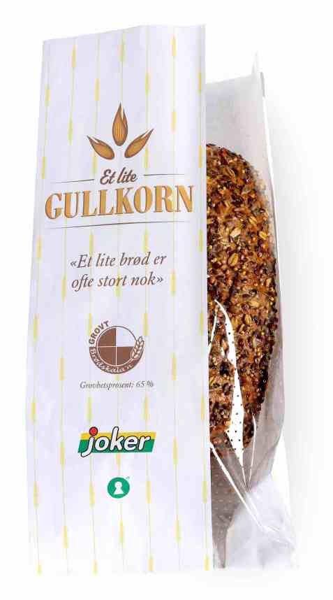 Bilde av Bakehuset Joker gullkorn grovbrød. Bilde av Bakehuset Joker gullkorn grovbrød.