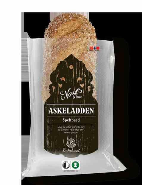 Bilde av Bakehuset askeladden speltbrød. Bilde av Bakehuset askeladden speltbrød.