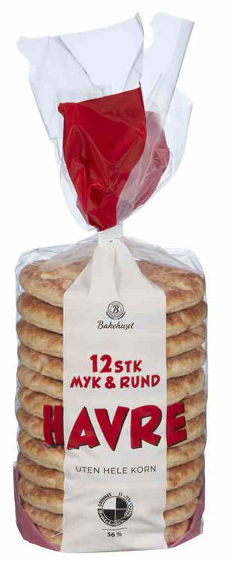 Bilde av Bakehuset myk og rund havre. Bilde av Bakehuset myk og rund havre.