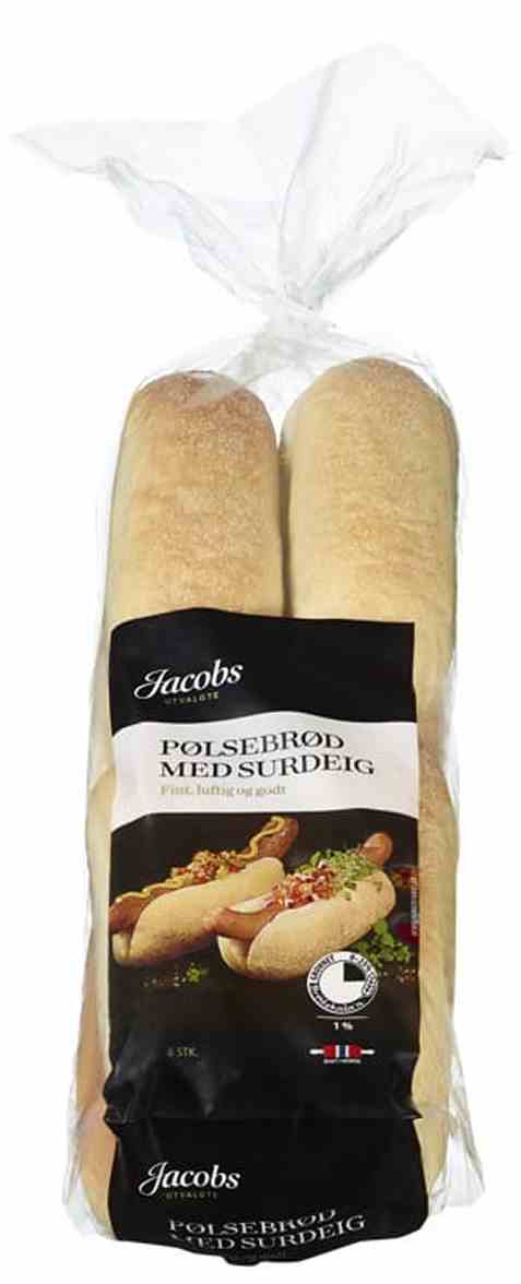 Bilde av Jacobs utvalgte pølsebrød 8stk. Bilde av Jacobs utvalgte pølsebrød 8stk.