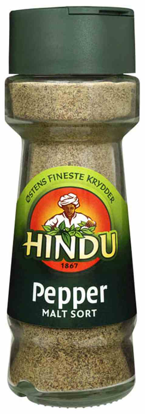 Bilde av Hindu pepper sort malt glass.