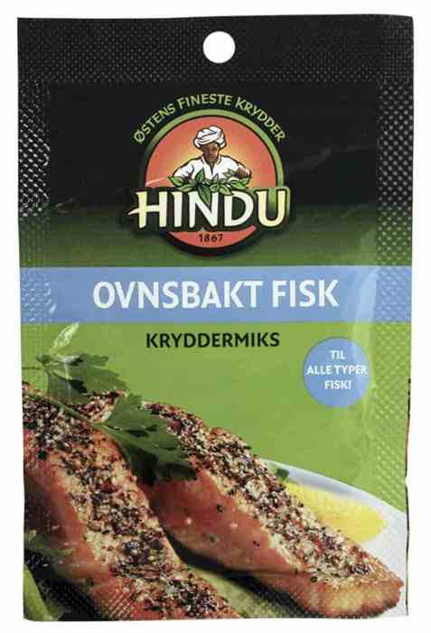 Bilde av Hindu ovnsbakt fisk Kryddermiks Pose.